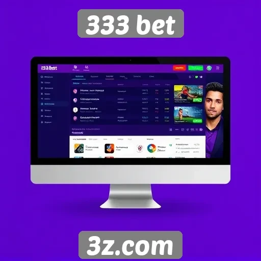 Interface e experiência do usuário na 333 bet